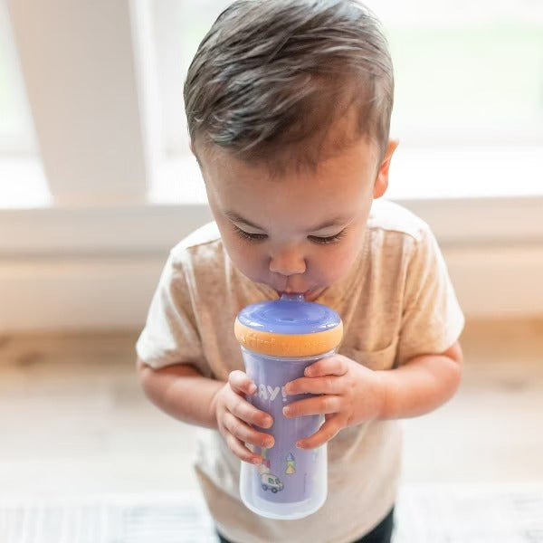 Vasos térmicos con pajita Bluey de 266 ml (9 oz)