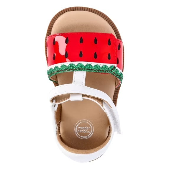 Sandalias Blancas Sandías Niña Wonder Nation