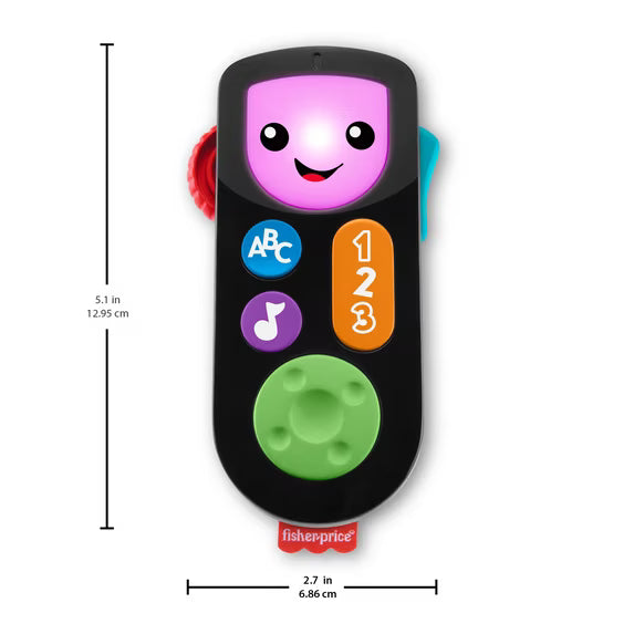 Juguete electrónico de aprendizaje remoto Fisher-Price Laugh & Learn Stream & Learn para bebés