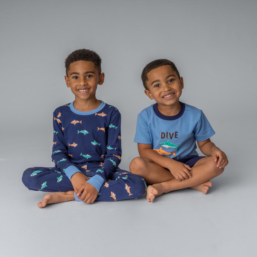 Set 2 Pijamas Tiburon Niño