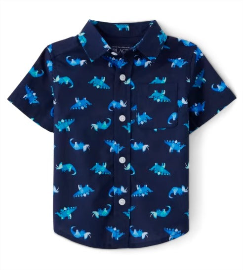 Camisa Formal Dinosaurios
