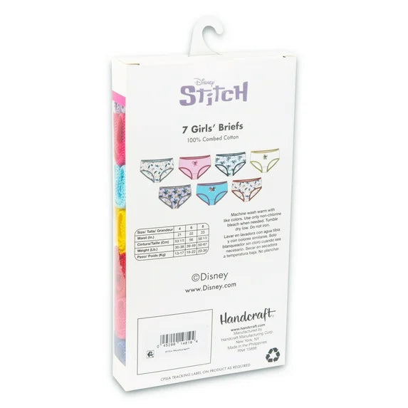 Panties para niña Stitch