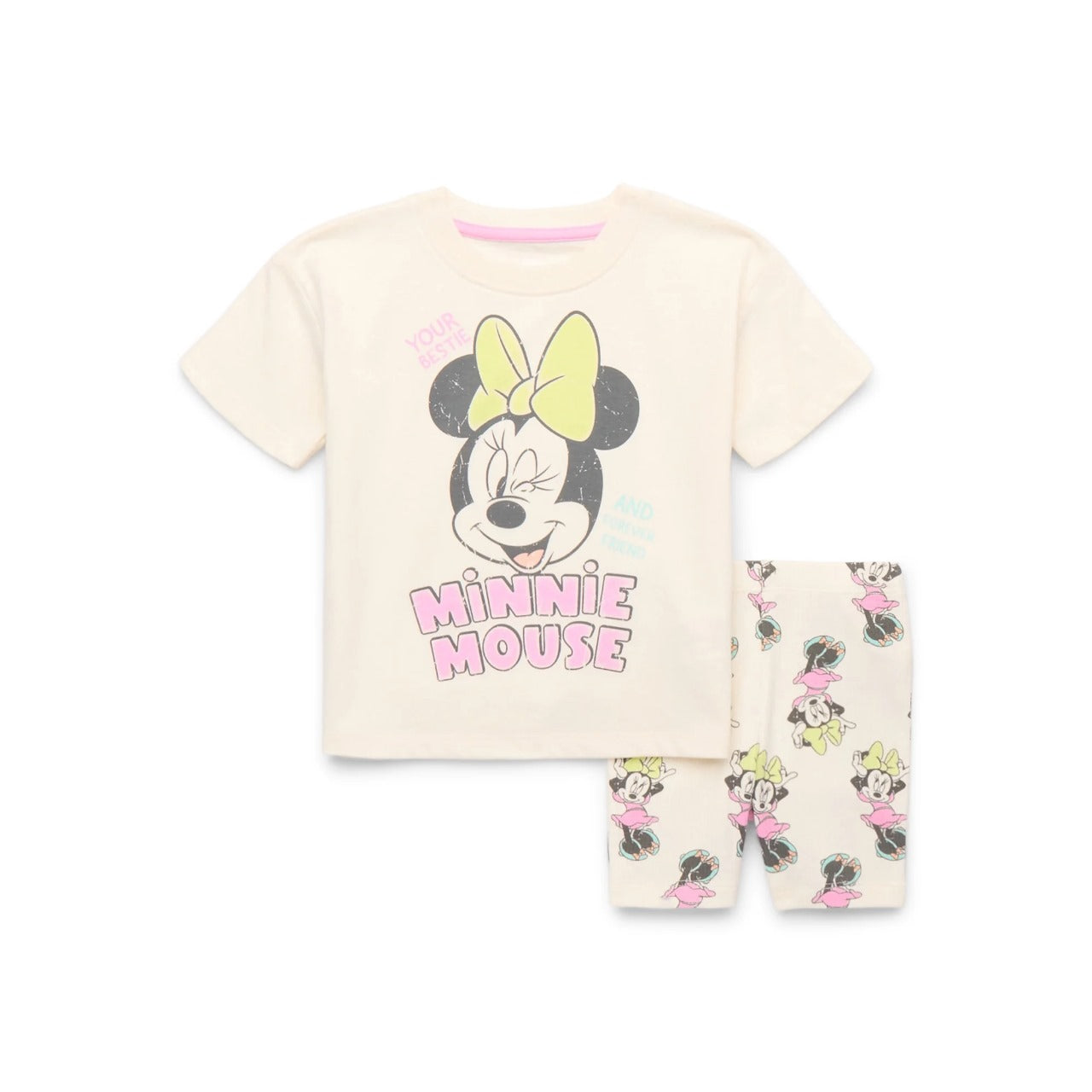 Set 2 Piezas Minnie Mouse Niña