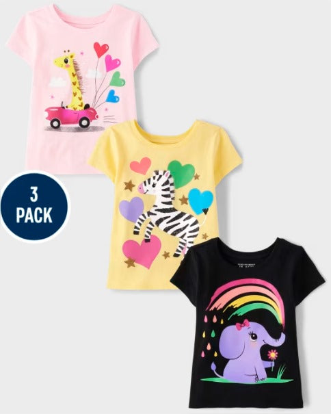 Set 3 Camisas Niña