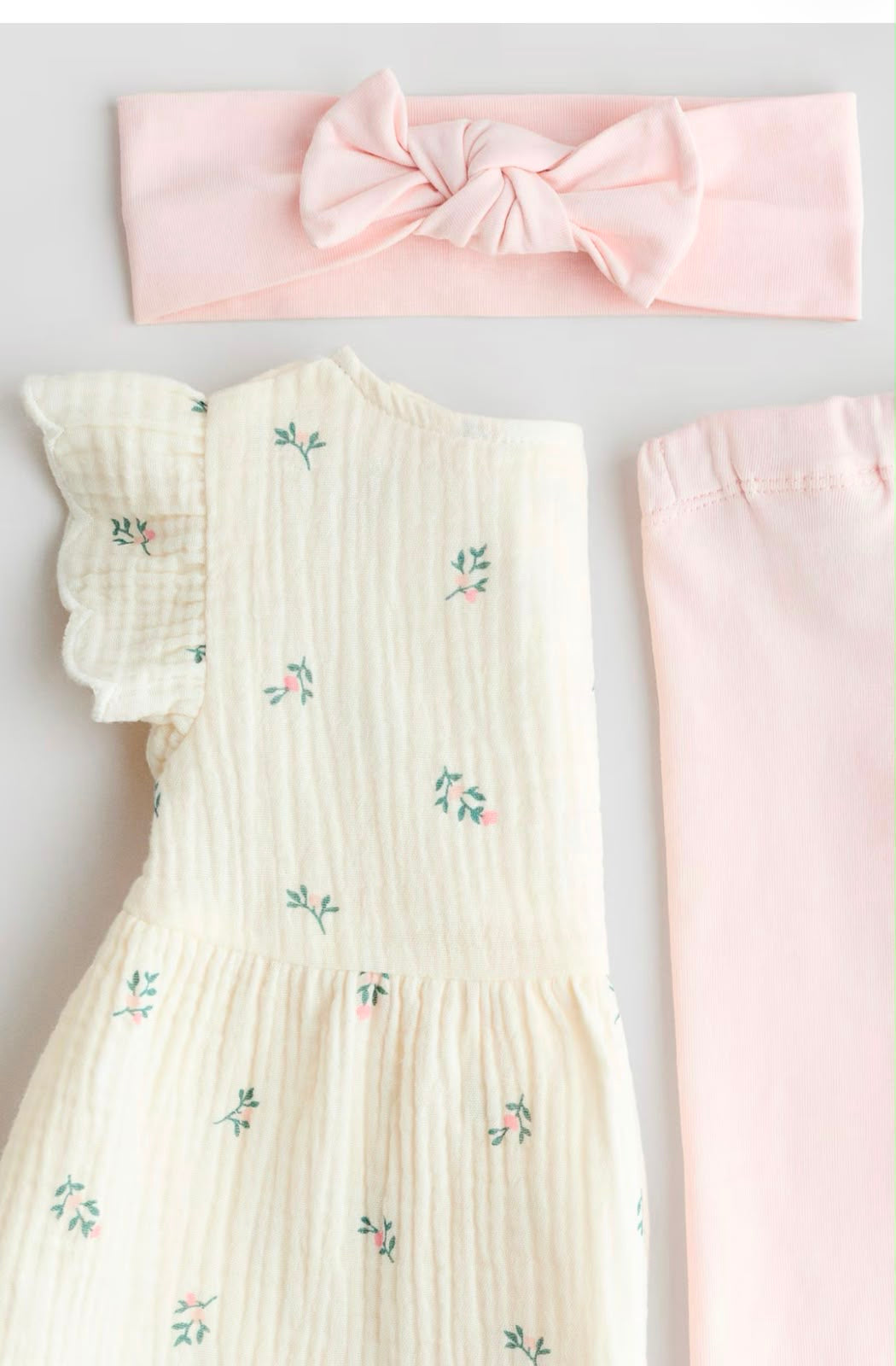 Set 3 piezas Niña Flores H&M
