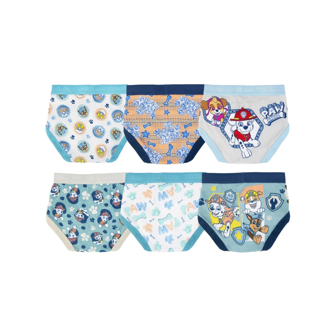 6 Pack Calzoncillos Paw Patrol Niño