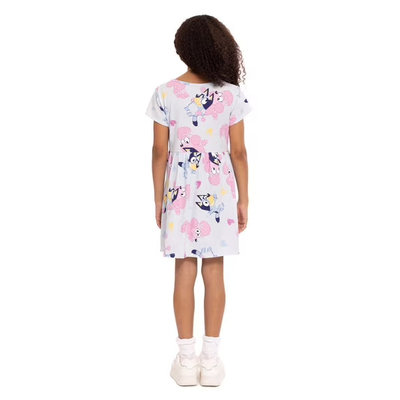 Vestido Azul Bluey