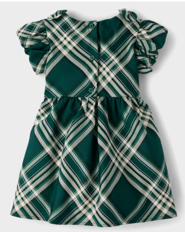 VESTIDO VERDE NIÑA