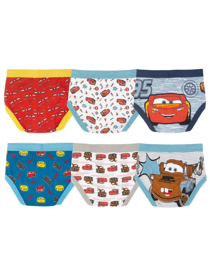 6 Pack Calzoncillos Cars