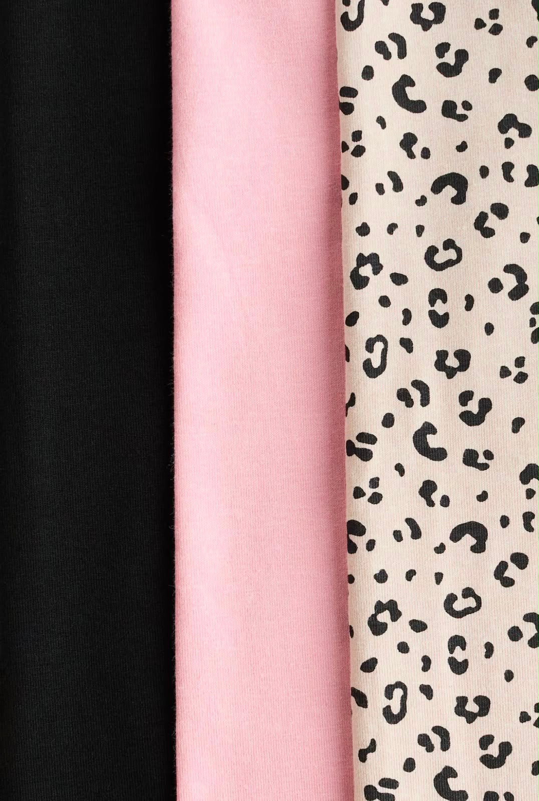 Set 3 Leggings Niña Leopardo H&M