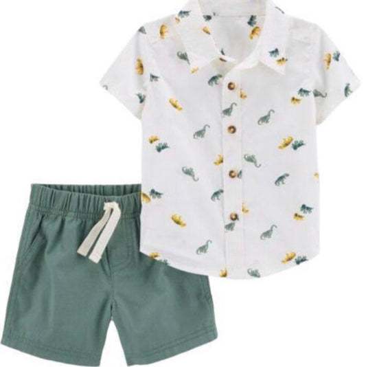 Set 2 piezas Dinosaurio