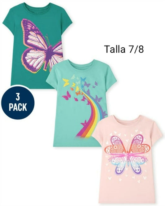 Set 3 Camisas Niña