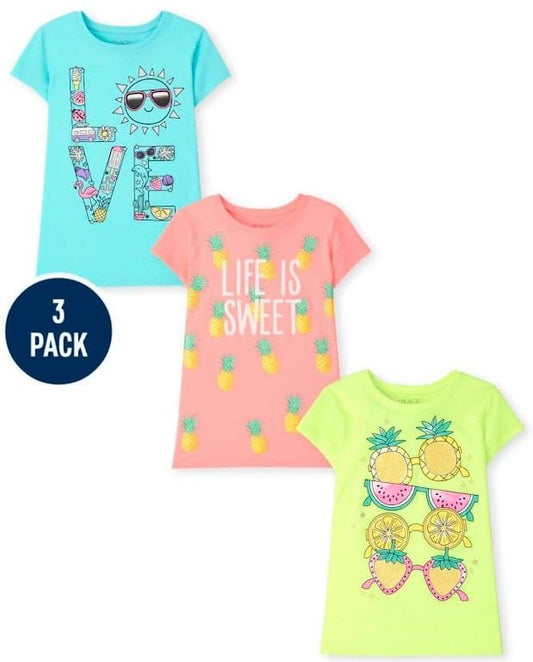 Set 3 Camisas Niña