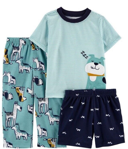 Set 3 piezas Pijama Perro