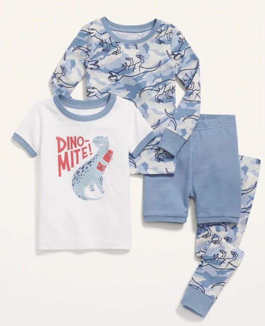 Set 2 pijamas Dinosaurio
