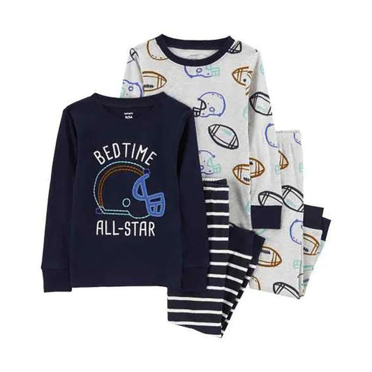 Set 2 Pijama Niño Futbol Americano