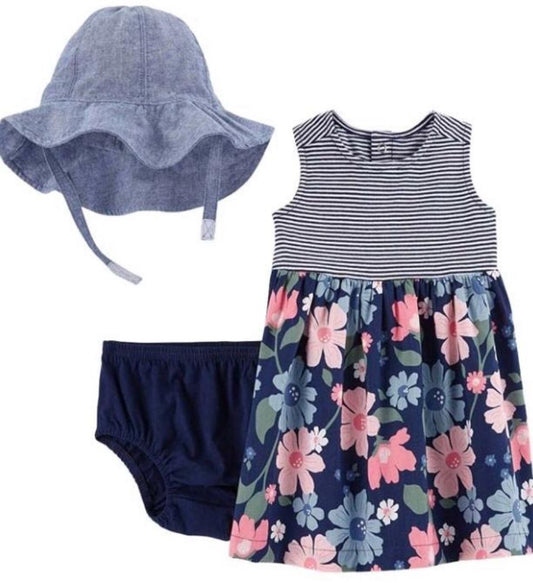 Set 3 Piezas Flores