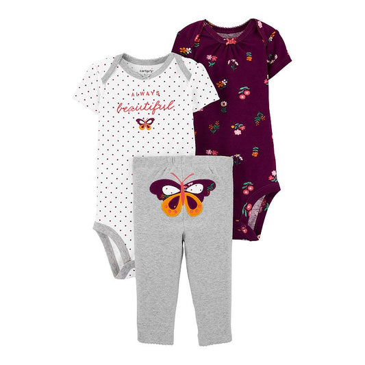 Set 3 Piezas Mariposa