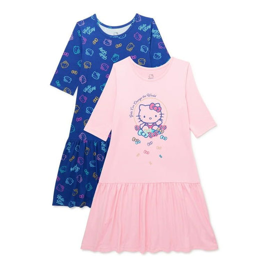 Set 2 Vestidos Hello Kitty