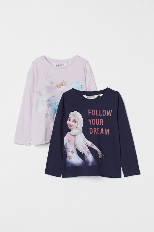 Set 2 Camisas Frozen