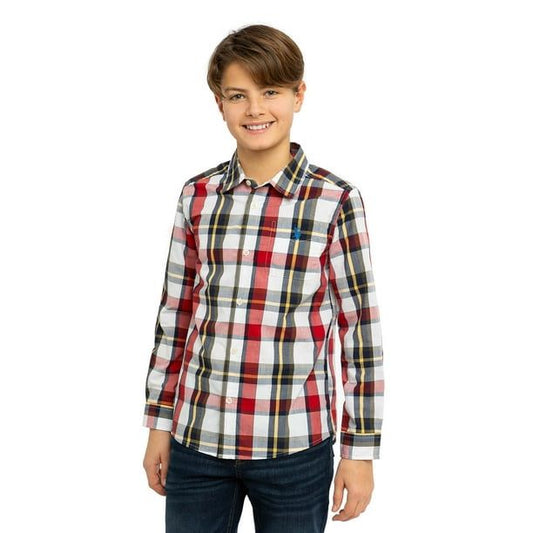 Camisa Formal Cuadros Niño