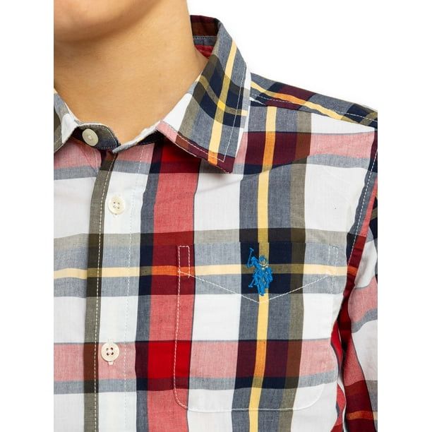 Camisa Formal Cuadros Niño
