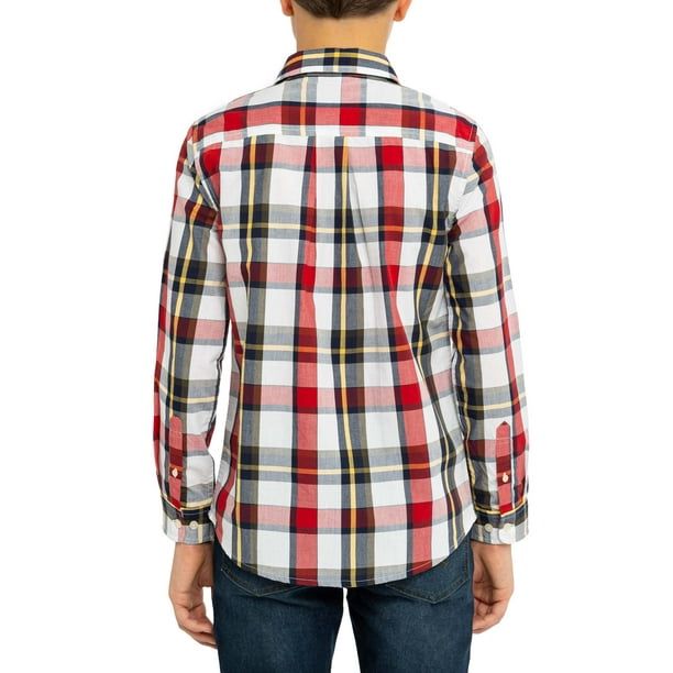 Camisa Formal Cuadros Niño