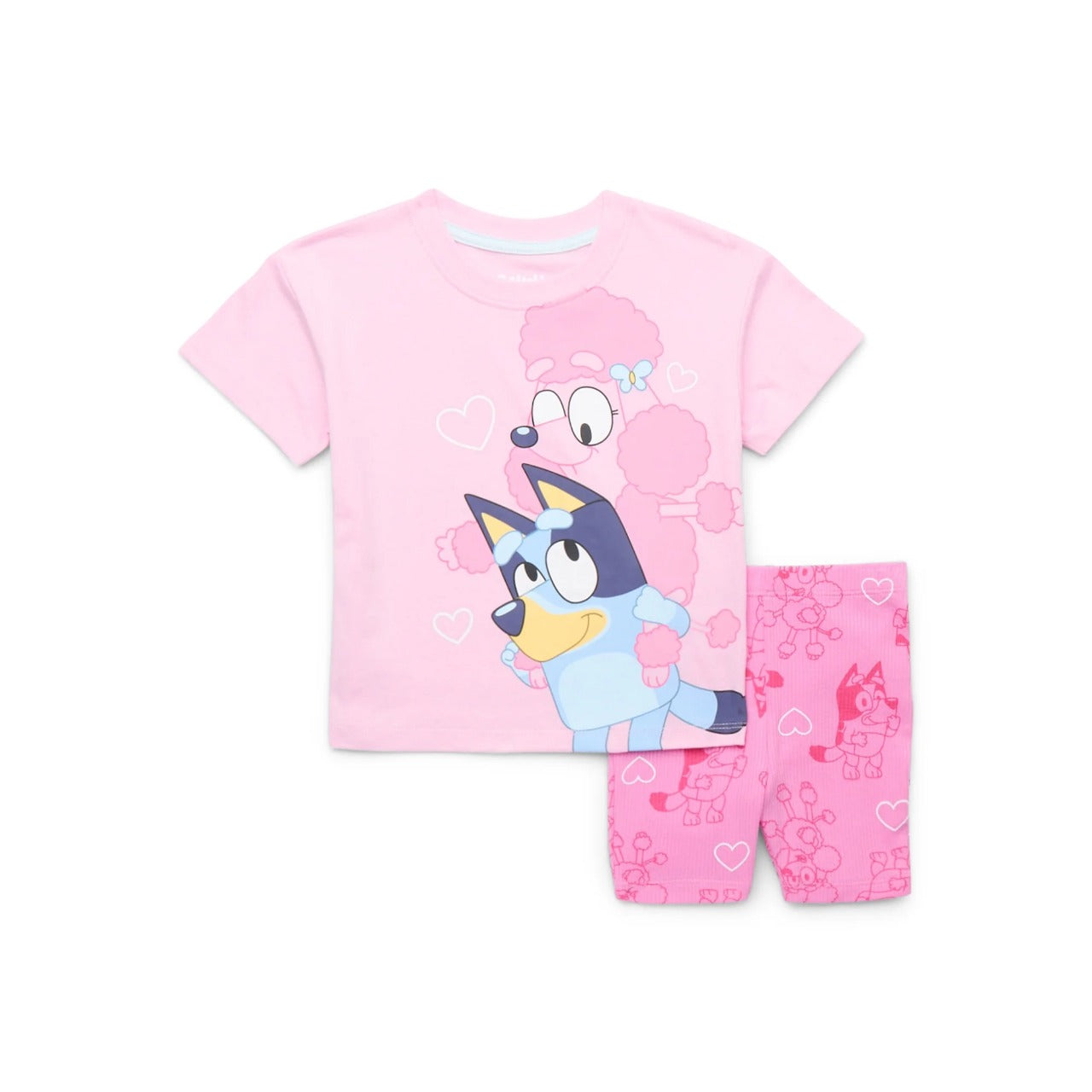 Set 2 Piezas Rosa Bluey