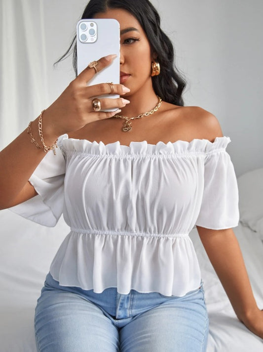 Blusa Blanca Dama