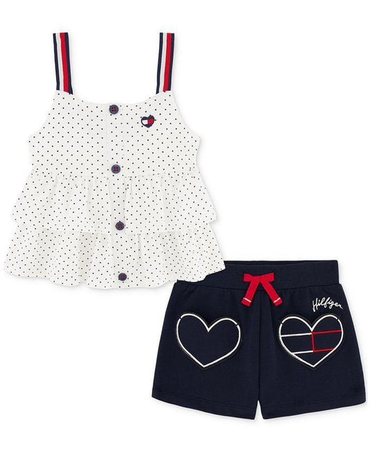 Set 2 Piezas Puntos Niña
