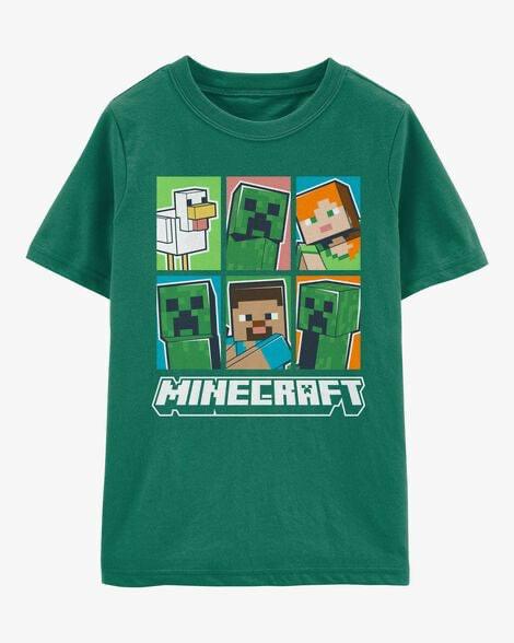Camisa Minecraft Niño