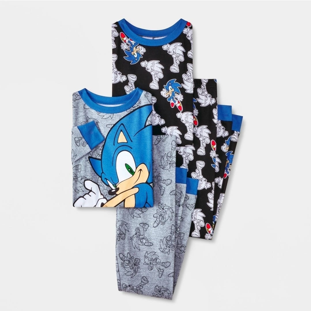 Set 2 Pijamas Sonic Niño