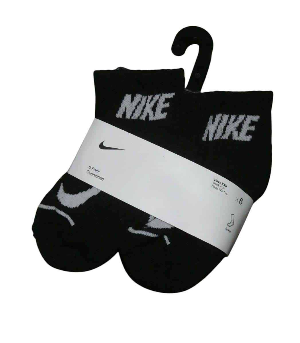 6 Pack Calcetines Negros