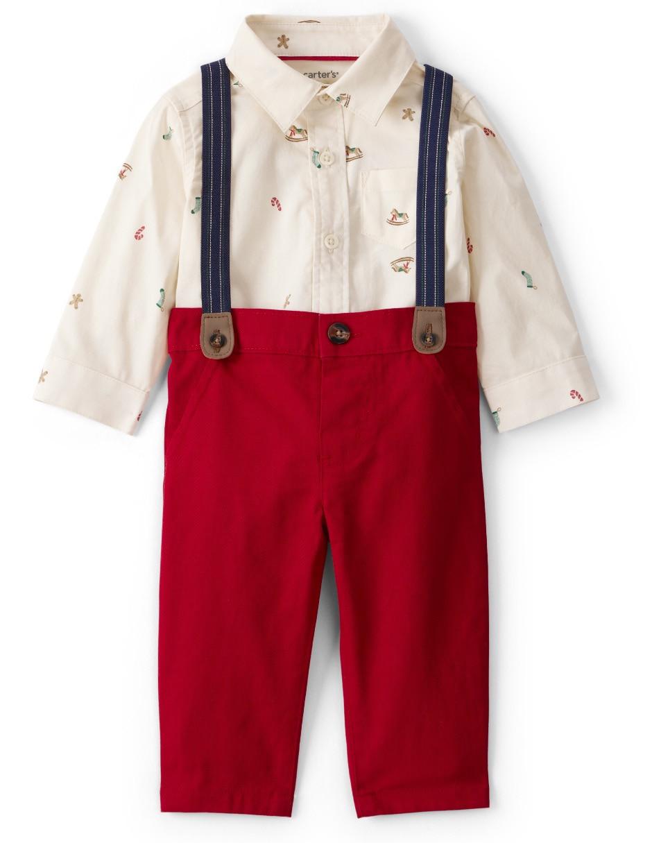 Set 3 Piezas Bebe Niño Navidad