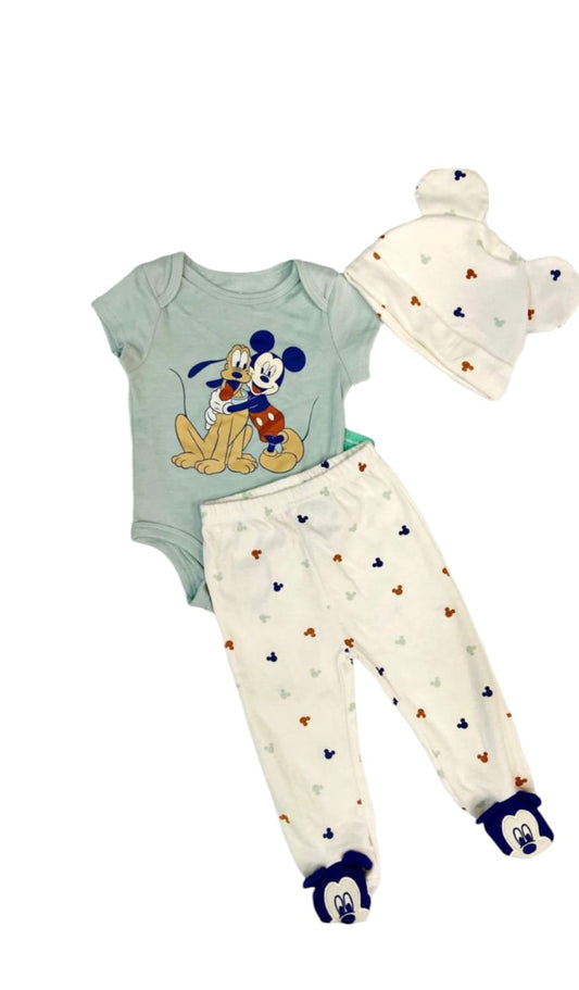 Set 3 Piezas Mickey Mouse