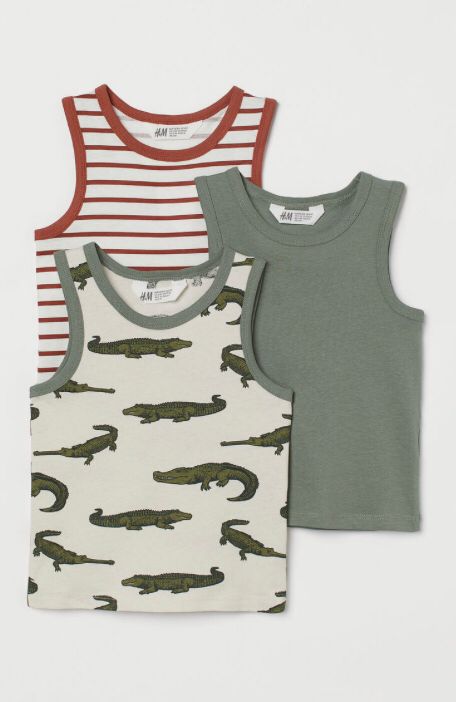 Set 3 Camisa Cocodrilo