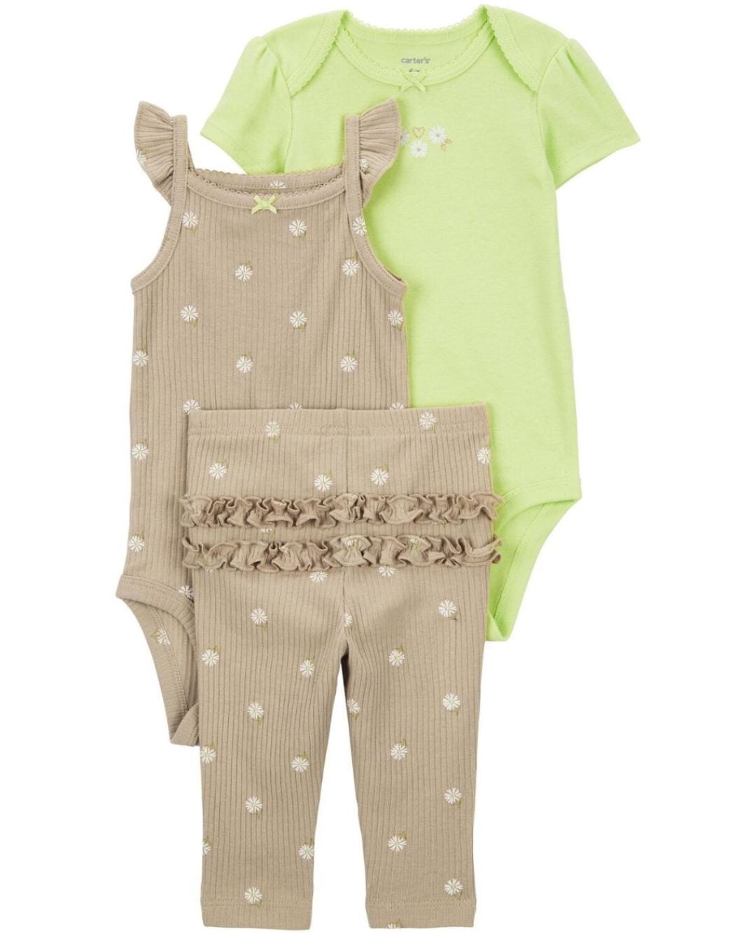 Set 3 piezas bebe niña