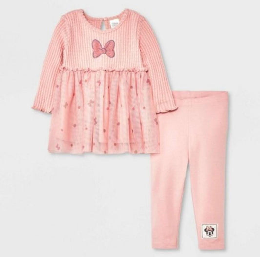 Set minnie mouse bebe niña