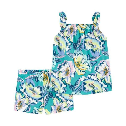 Set 2 piezas Flores