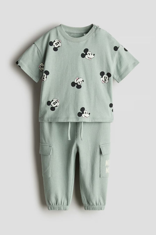 Set 2 Piezas Mickey Mouse
