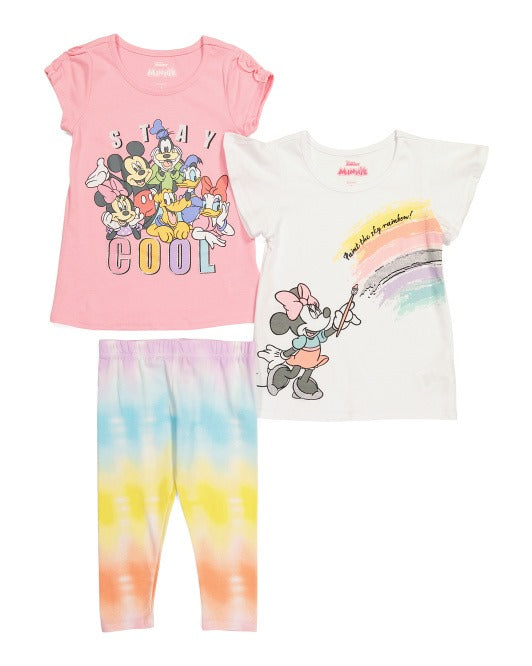 Set 3 Piezas Minnie Mouse