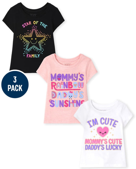 Set 3 Camisas Niña