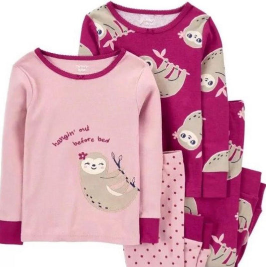 Set 2 Pijama Perezoso Niña