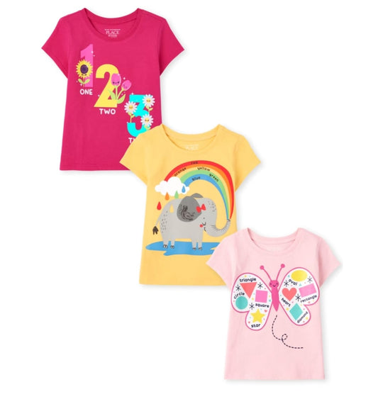 Set 3 Camisas Niña