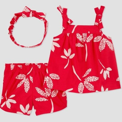 Set 3 Piezas Bebe Niña