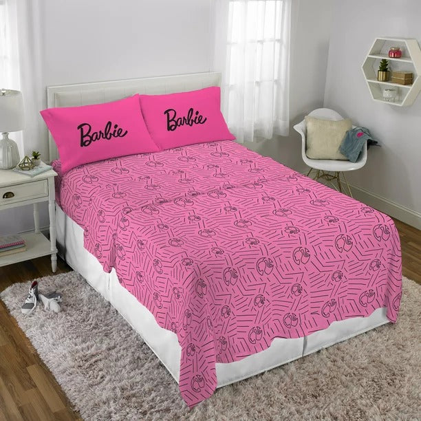 Juego Completo de Sabanas Barbie