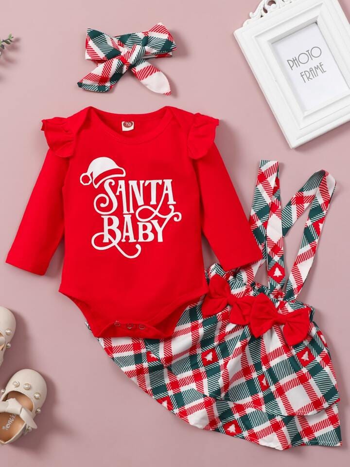 Set bebe Niña Navideño