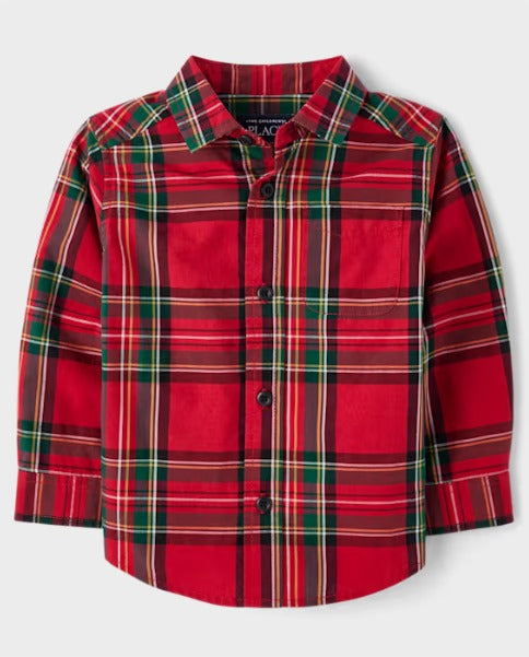 Camisa Cuadros Niño