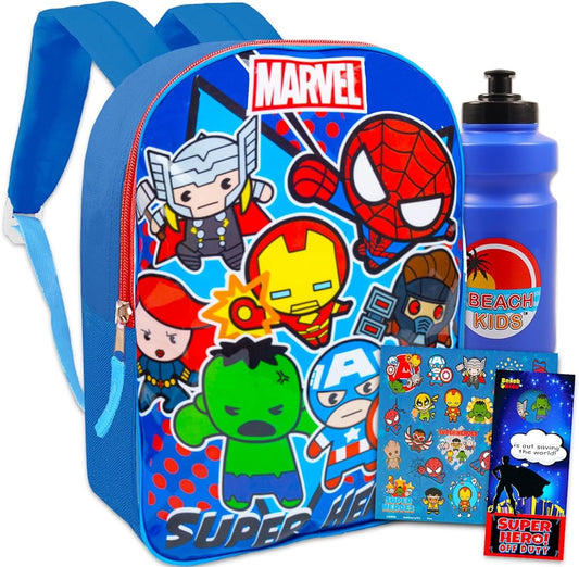 Set 4 piezas Mochila Avengers