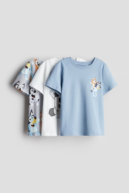 Set 3 Camisas Bluey